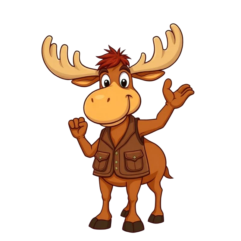 Maddux the Moose, Wilderness Falls mascot